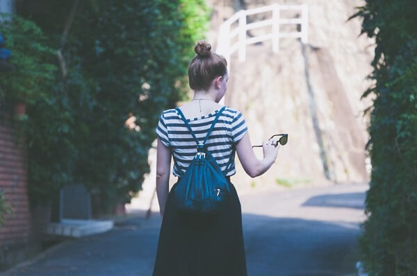 striped top