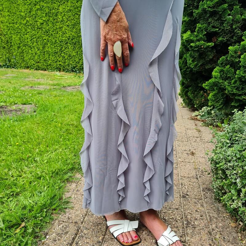 white statement ring