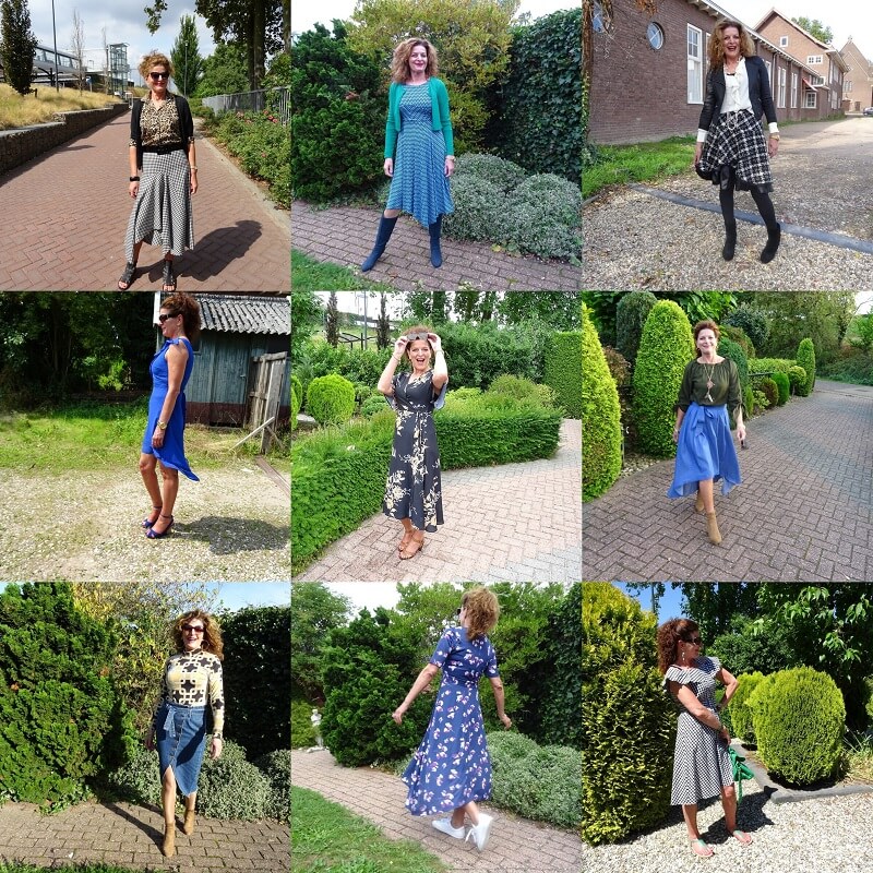 all asymmetrical outfits