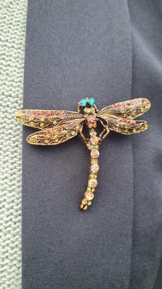 dragonfly brooche