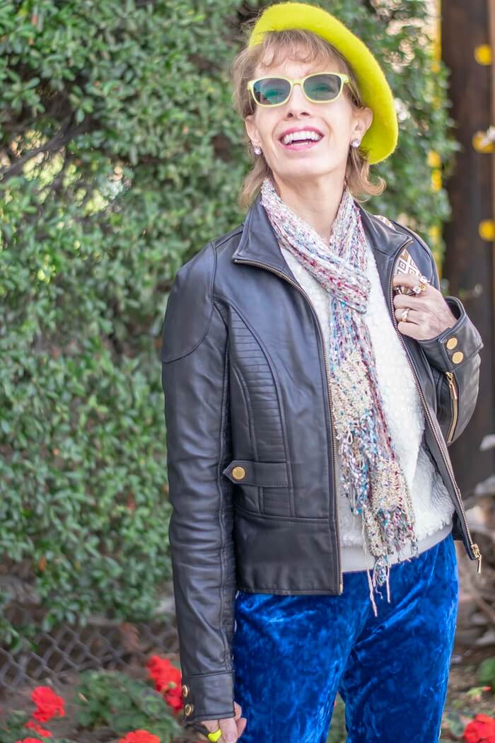 leather jacket