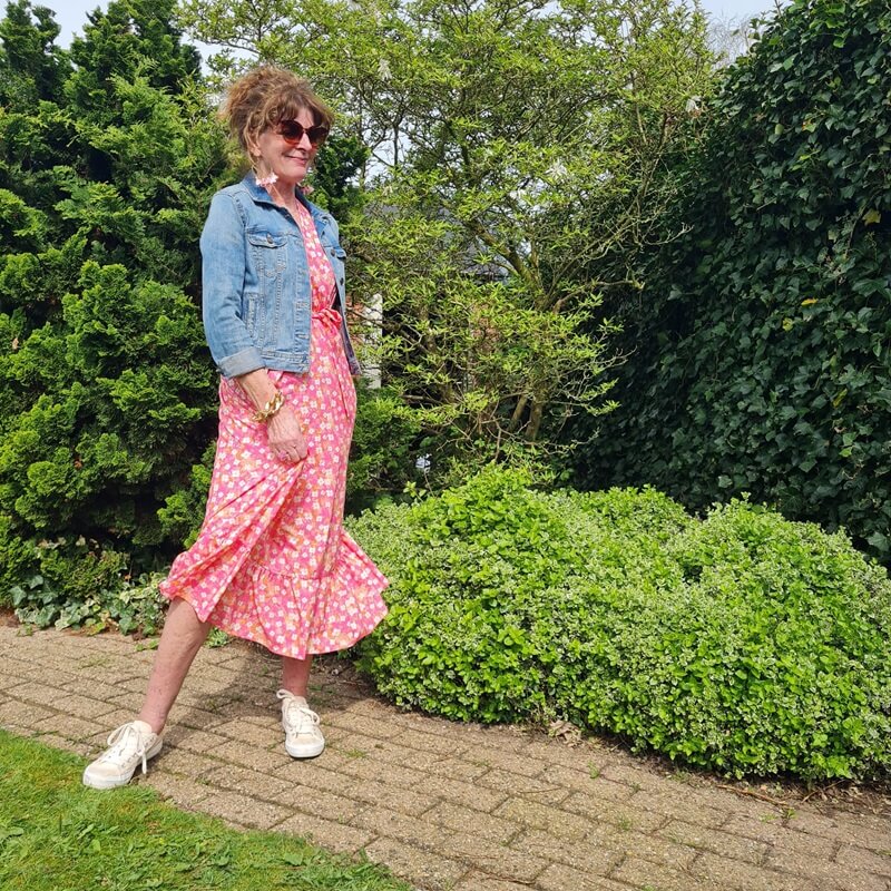 floral summer dress