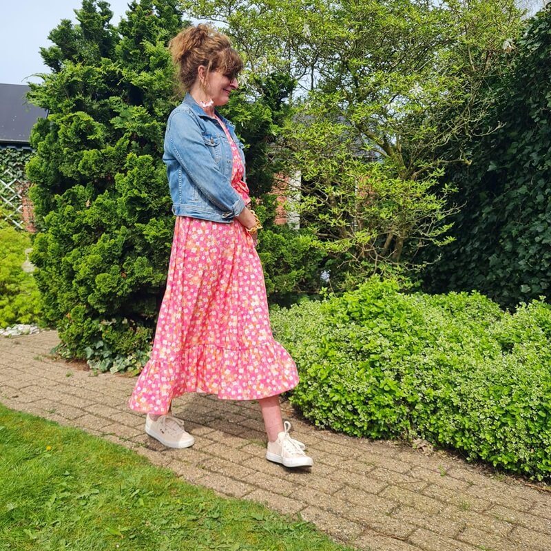 floral summer dress