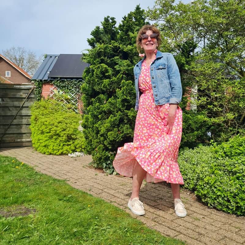 floral summer dress