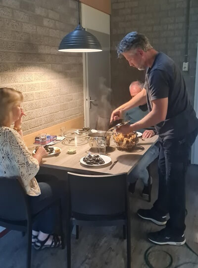 Paul cooked mussels