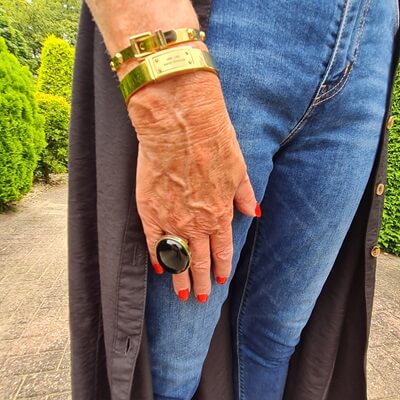 golden accessories