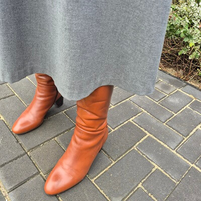leather boots