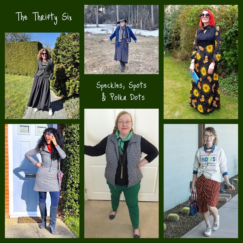 collage The thrifty six