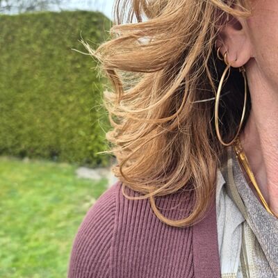 golden hoops