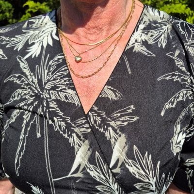 golden necklaces