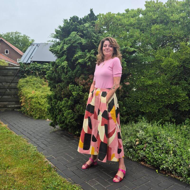 3 shades of pink sandals