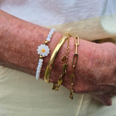 floral bracelet