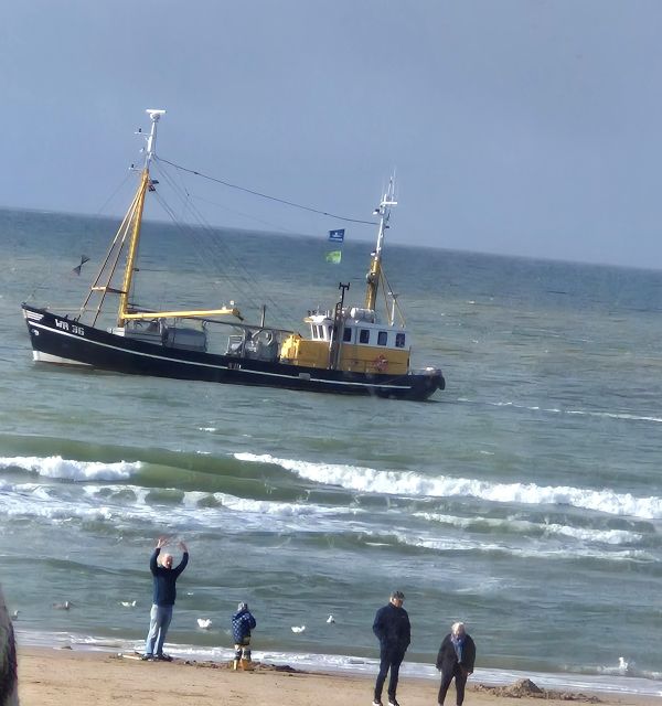 near the sea in Egmond aan Zee