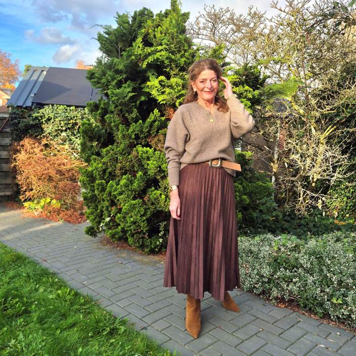 brown suede ankle boots