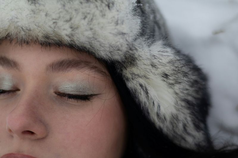 winter makeup look