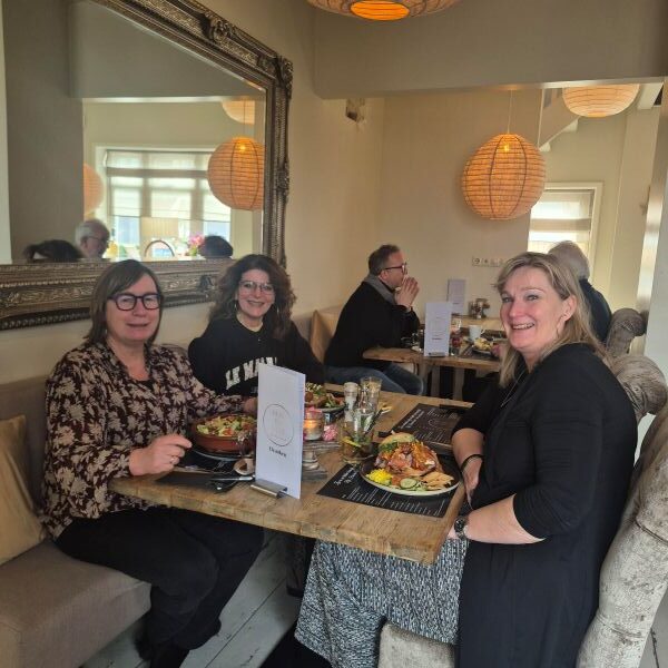 Lunch with my girlfriends.